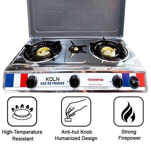 Réchaud à gaz 3 Feux K:oln