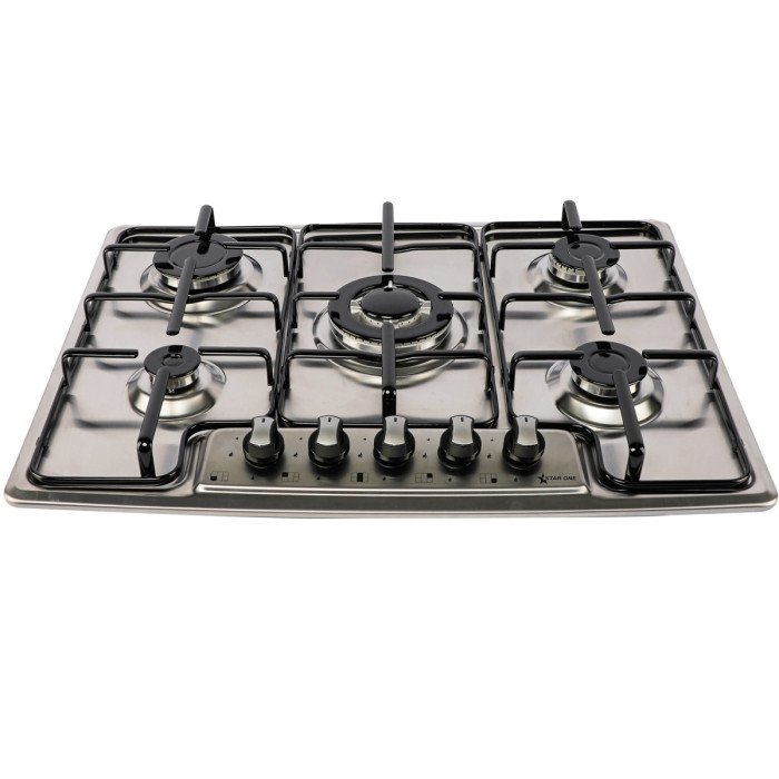 Plaque de cuisson inox encastrable 5f uniontech 50BT