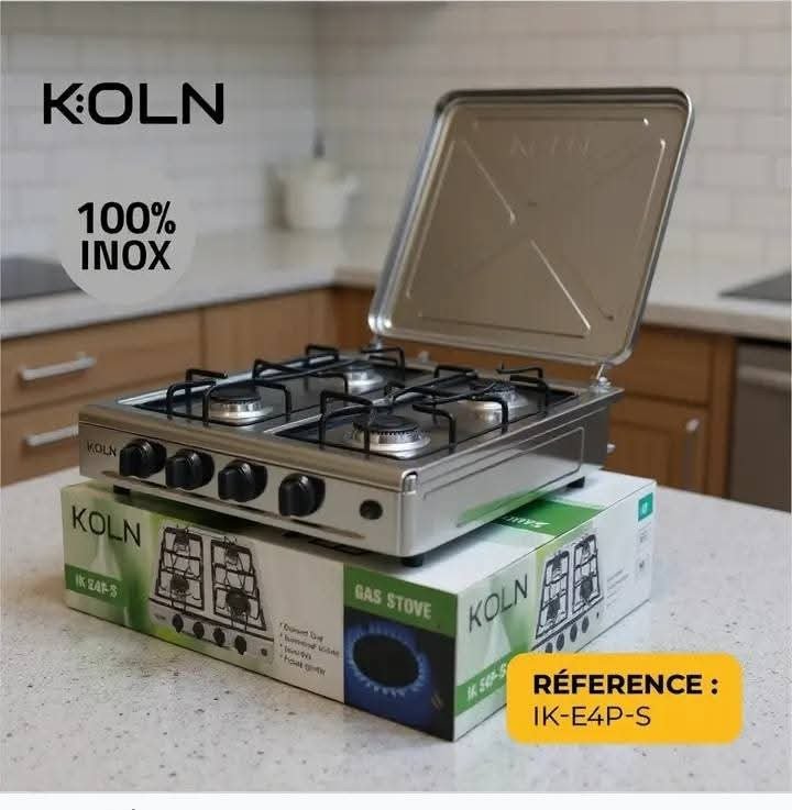 Réchaud 4 feux à gaz KOLN
