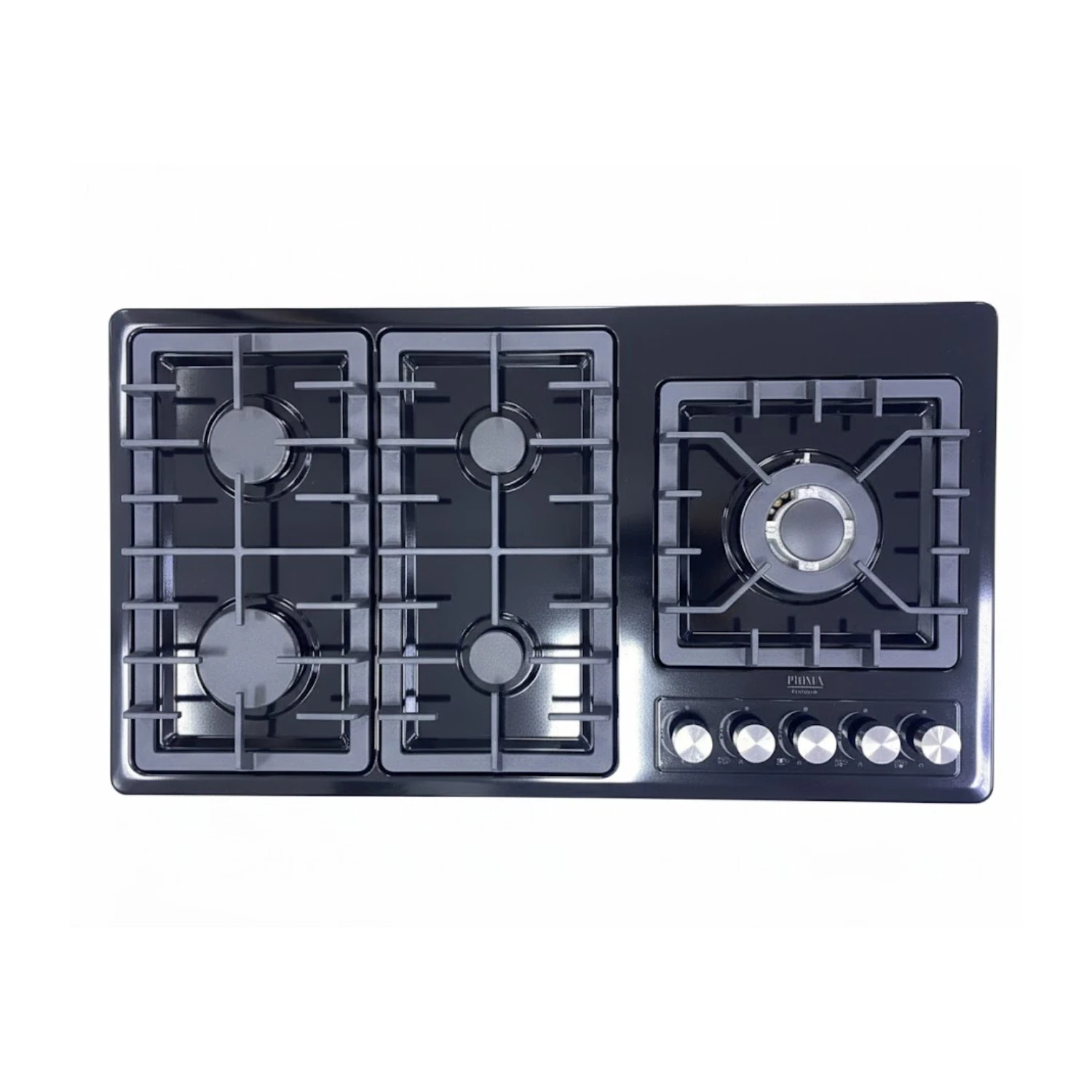 Plaque de cuisson 5f 90cm noire Gôrk international