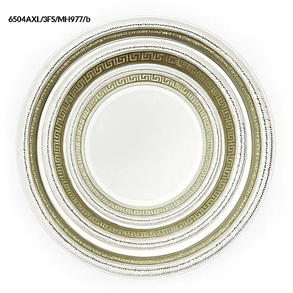 Set de 3 Plateaux en métal - Argenté